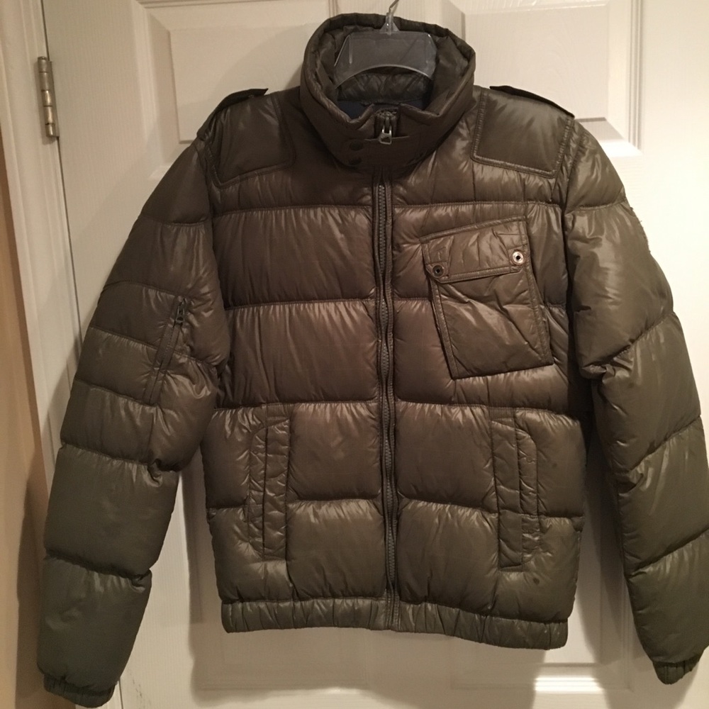 Diesel Olive green puffer jacket